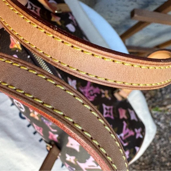 Louis Vuitton Richard Prince Monogram Watercolor Papillon 30 Shoulder Bag - Picture 6 of 15